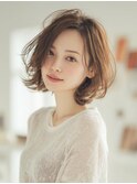 大人可愛いとろみふるゆわボブ　ku-to　