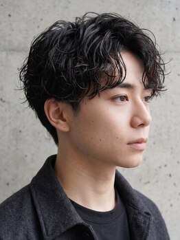 elu-men's perm&men's cut-新小岩【エルメンズパーマ&メンズカットニュアンスパーマ】の写真/<カット+選べるパーマ￥9900>学生～社会人まで、パーマ初心者の方の満足度NO1/新小岩/ニュアンスパーマ