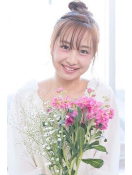 クアトログランシュ 水戸店(QUATRO×GranCieux) ラフでカワイイ♪お団子アレンジ