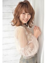 ナナナ パレナ 大津膳所店(nanana parena)&nbsp;外ハネウェーブマッシュウルフ【nanana parena】