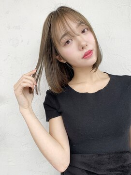 アイティー バイ アルバム 中野店(IT by ALBUM) シンプルボブ_厚めバングローライトスリークボブ_57148