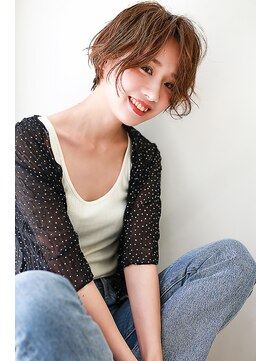 ラフィスヘアー パレス 宮崎店(La fith hair palace) 【La fith】大人かわいい×丸みショート