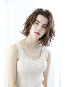 トリコ ショップアンドヘアサロン(tricot shop hair salon) 外ハネリラクシーボブ20代30代40代オーガニックカラー白髪染め◎