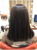 柔らかストレートヘア