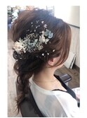 ブライダルヘアセット