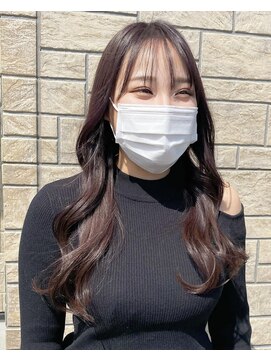 フィオーレ ヘアデザイン(FIORE hair design) ハイライトカラー/ラベンダー