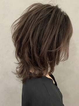 ピーディーフィノ PDfino 池袋 【PD fino 池袋】ミディアムソフトウルフレイヤー