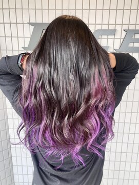 ダイス(Dice) インナーパープルグラデーション