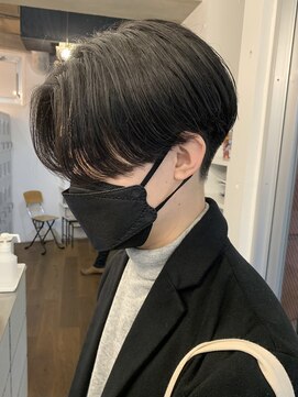 バイフィフス 原宿/表参道(by fifth) ◇センターパート ニュアンスパーマ 韓国ヘア 前下がり