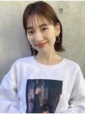 30代 40代 外ハネ ボブ ミディアム ボブディ 青山 表参道