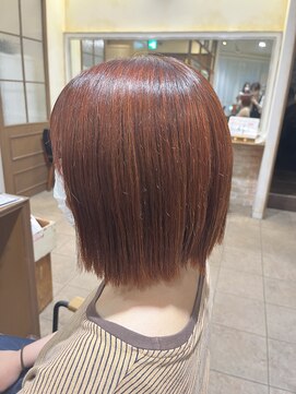 ネオリーブカップ 町田店(Neolive capu) ハイライト×ボブ