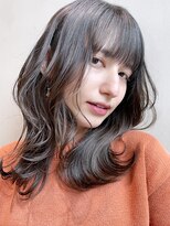 アイティー バイ アルバム 中野店(IT by ALBUM)&nbsp;ナチュラルスタイル_外ハネボブセクションカラー_8925