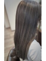 カラーライフ(COLOR LIFE)&nbsp;ベースをグレージュにしてウィービングを入れました♪