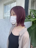 ラグ バイ シゲルカットクラブ 神田久志本店(lag)&nbsp;チェリーレッド♪