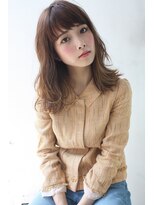 トゥーリ 藤崎店(tuuli)&nbsp;tuuli☆30代40代ペールベージュ切りっぱなしセミロング　27