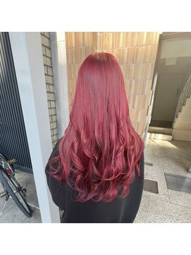 カフェアンドヘアサロン リバーブ(cafe&hair salon re:verb) ローズピンク☆
