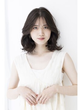 トティア 元町三宮(Totia) 【Totia元町・三宮】くびれミディアム×アッシュオリーブ