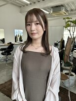 フィル(fil)&nbsp;セミロング／ブリーチなしミルクティー