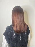 ピンクベージュ×ハイライト
