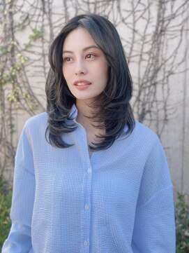 ルーブル(Louvre) 【Louvre】レイヤーカット/ワンカール/簡単スタイリング/小顔