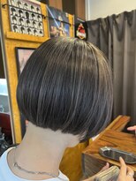 エン バイ スマイル(en by smile)&nbsp;大人可愛い20代30代40代ハイライトボブ◎