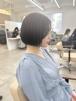 ニュート(Neut )&nbsp;パッツンボブ/バイオレットブラウンカラー