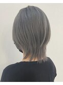 透明感☆シルバーアッシュ