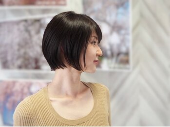 ヘアーサロン オリガミ(Origami)の写真/大人女性から圧倒的支持を受ける実力派サロン☆毛先まで計算されたカットで、毎朝のスタイリングも簡単♪
