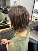 外ハネボブ×ハイライト