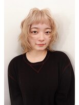 レコ 渋谷(LECO)&nbsp;ケアブリーチハイトーンペールベージュカラー