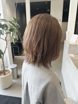 ゴットラトゥール(GOTTO LATOUR) くびれレイヤー/レイヤーカット/ミルクティーベージュ