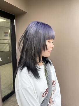 エヌプラス(N+) ホワイトグレージュミニウルフチェリーブラウンデジタルパーマ