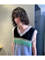 ゾーイ(ZOEY)&nbsp;genderles men's bob perm