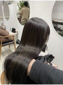 透明感カラー Aujua髪質改善トリートメント