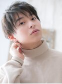 学生ダークアッシュ爽やかメンズカットY北浦和