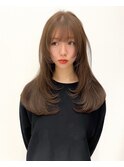 小顔レイヤーカットミディアムレイヤーレイヤーロング【日本橋】