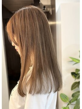 ラフテル(RAFTEL) 【RAFTEL 鴨井】ハイライトありミルクティーベージュ