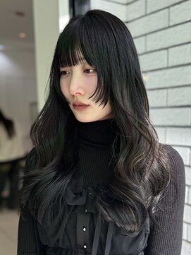 ミニヨン バイ ハピネス 高の原店(mignon by Happiness) 髪質改善水素カラー　韓国風巻き　韓国レイヤー