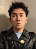 メンズカットパーマピンパーマ熊本下通