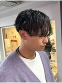 色気シャドウパーマ