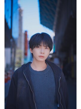 ポプルス(popls) シースルーショート/ウルフカット/メンズウルフ/黒髪ショート