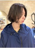 メンズボブ ニュアンスパーマ 銀座 有楽町