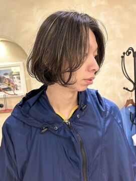 ビュートリアム265(BEAUTRIUM 265) メンズボブ ニュアンスパーマ 銀座 有楽町