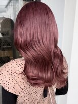 ナンバー(number+)&nbsp;20代30代ダブルカラーシアーピンクミディアムレイヤー