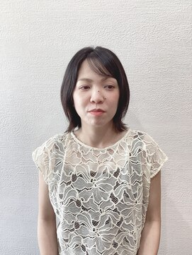 ウェーブ(WAVE) クセ毛を活かしたレイヤースタイル