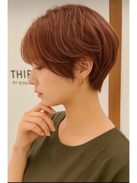 エル(LE) 【LE】耳掛け/ショート/美髪/レイヤー/ブラウン