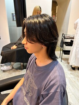 フェノメノン 栄店(PHENOMENON) メンズウルフカルマパーマニュアンスパーマ髪質改善ケアパーマ