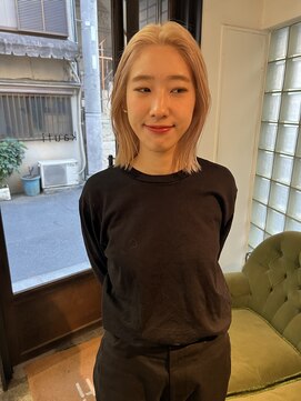 カウチ(Kauti) オシャレハイトーンボブ！