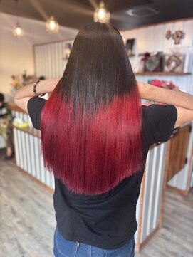 ゴート(G.O.A.T) 赤×グラデーション