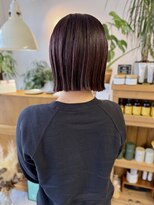 ムニ(MUNI) ミニボブ×レッドカラー!